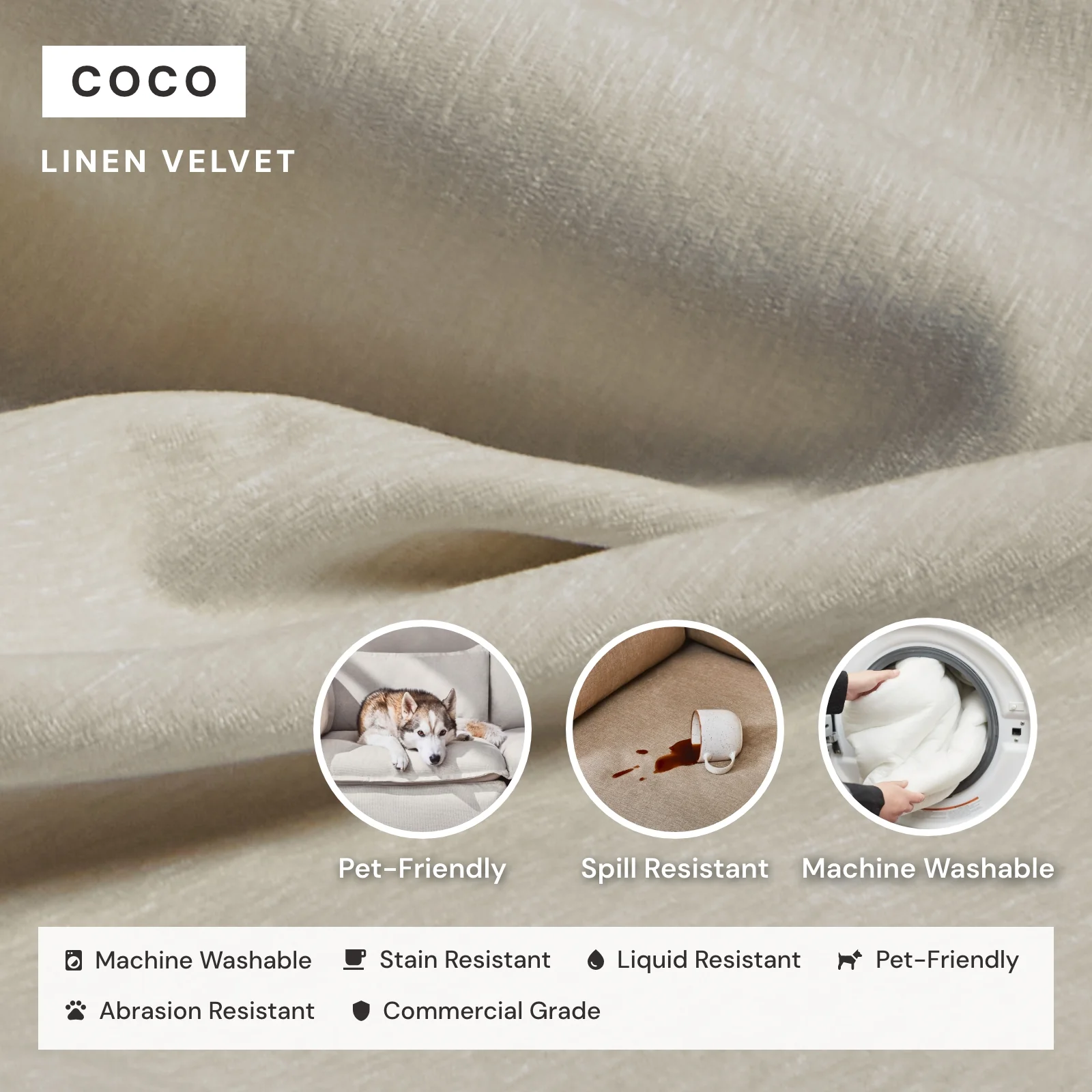 Elevate Comfort Layer for 4-Seater Sofa + Armchair Set in Coco - Image 6