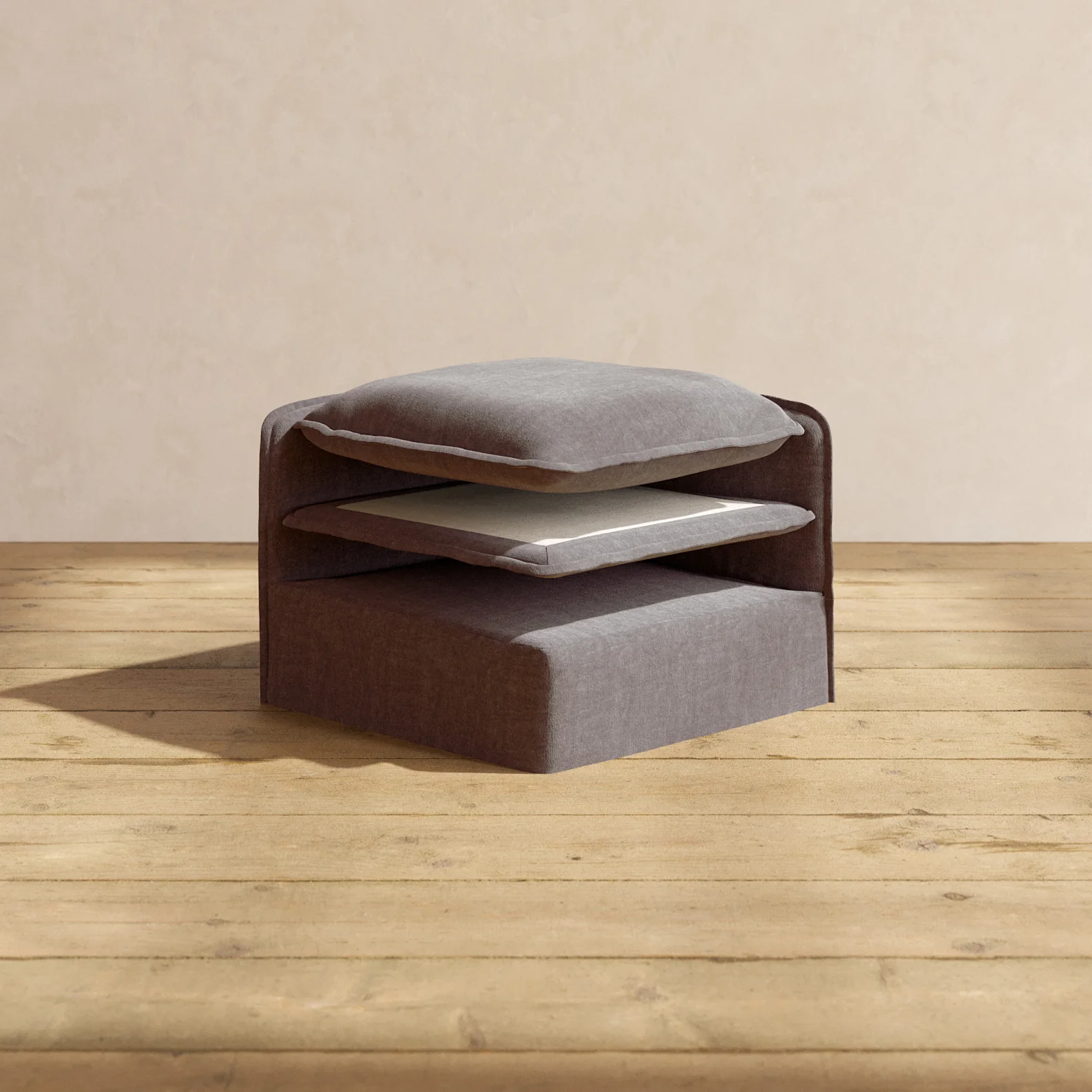 Elevate Comfort Layer for 7-Seater Open-Ends U-Sectional in Caviar
