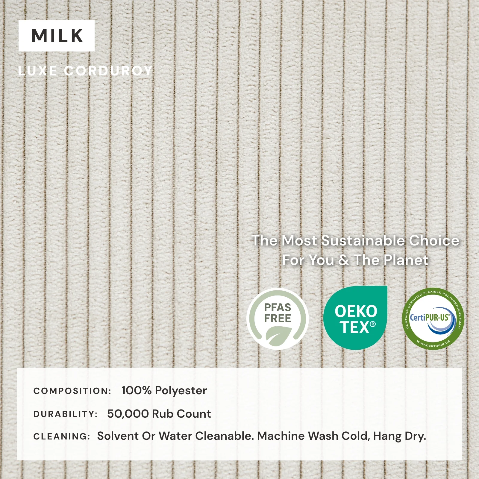 Elevate Comfort Layer for 8-Seater U-Sectional + Ottoman in Milk - Image 7