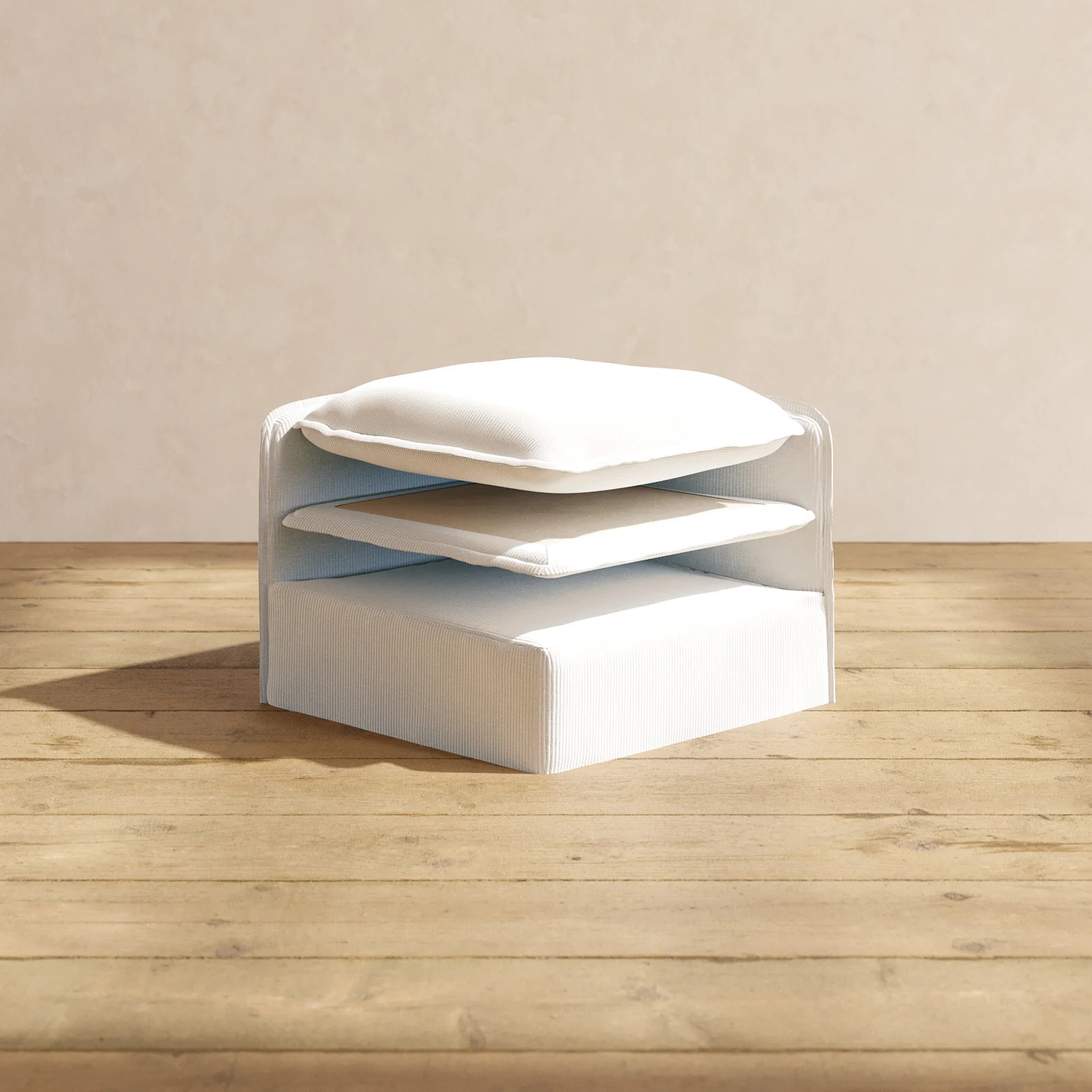 Elevate Comfort Layer for Armchair Set in Milk