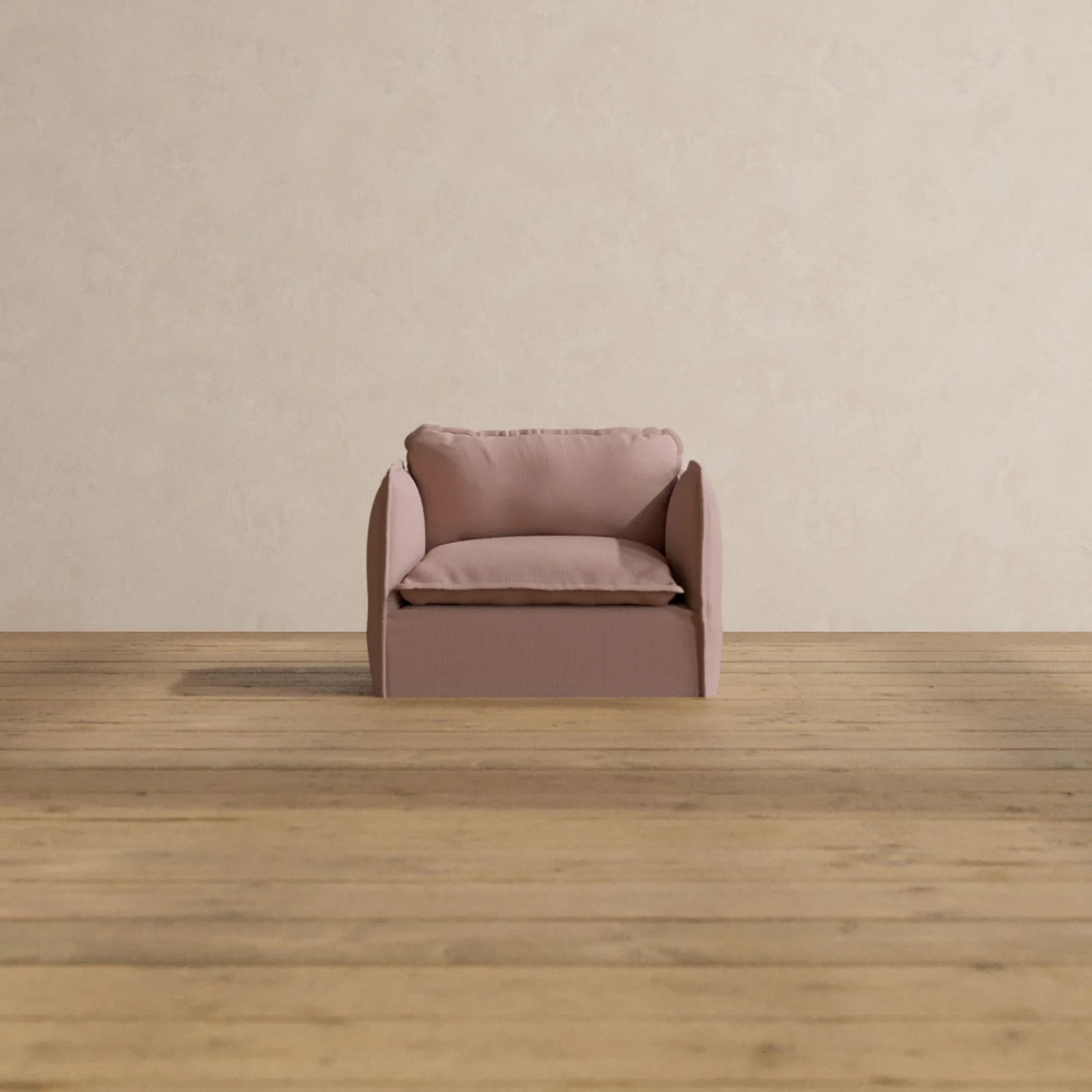 Modular Washable Armchair in Sakura | Deluxe+ Seat | Cloud Pillow