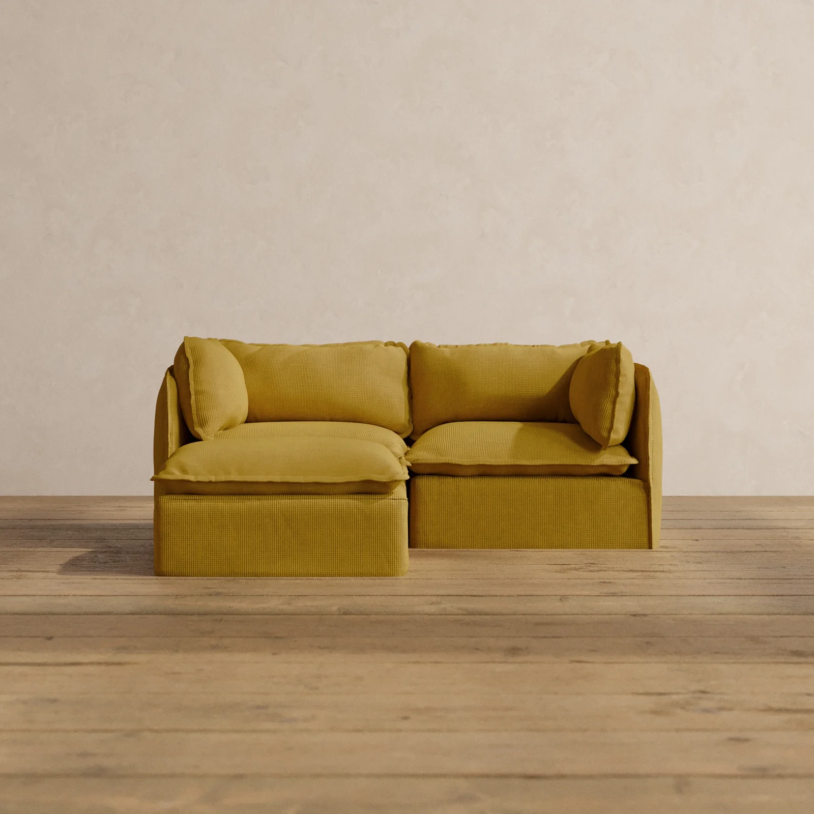 Slipcover Only - Modular Washable 2-Seater Sectional in Kiiro
