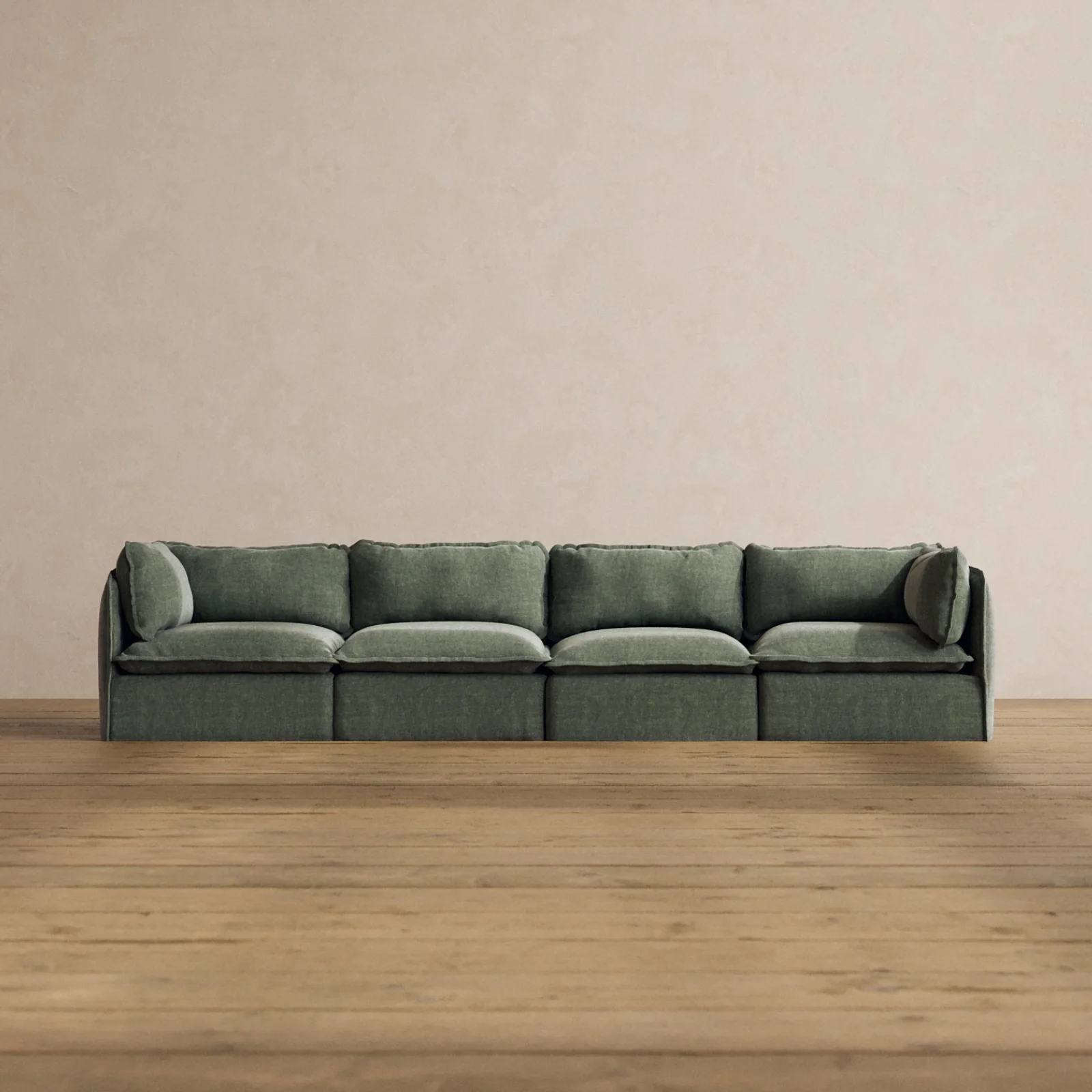 Slipcover Only - Modular Washable 4-Seater in Willow