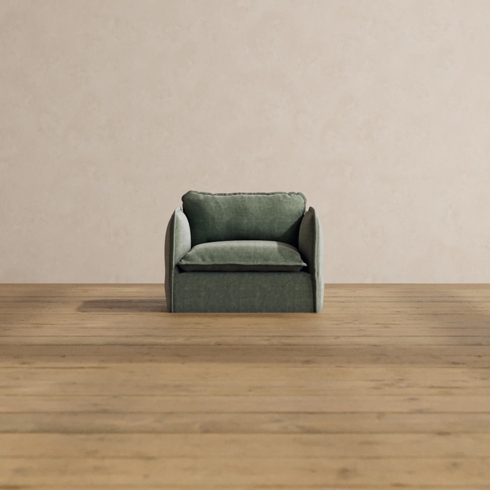 Slipcover Only - Modular Washable Armchair in Willow