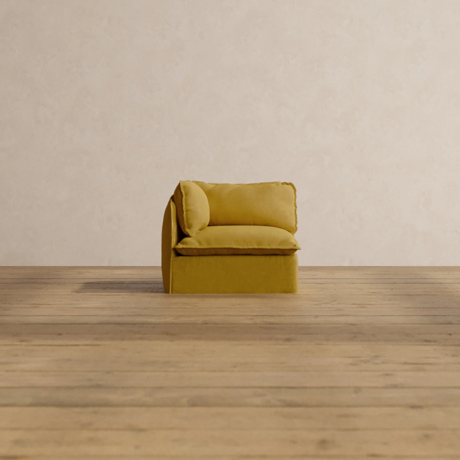 Slipcover Only - Modular Washable Corner Chair in Kiiro