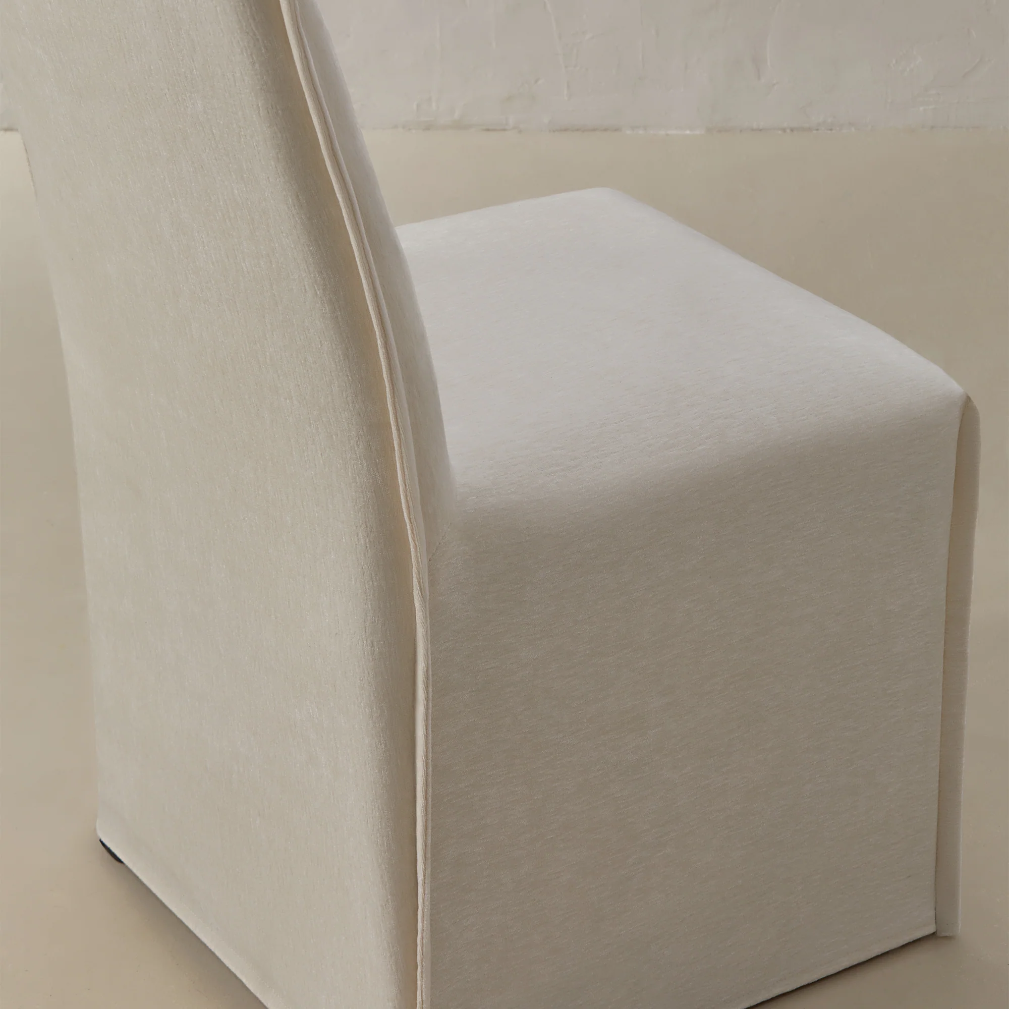 Slipcover Only - Washable Upholstered Dining Chair | 15" Back Height in Coco - Image 5