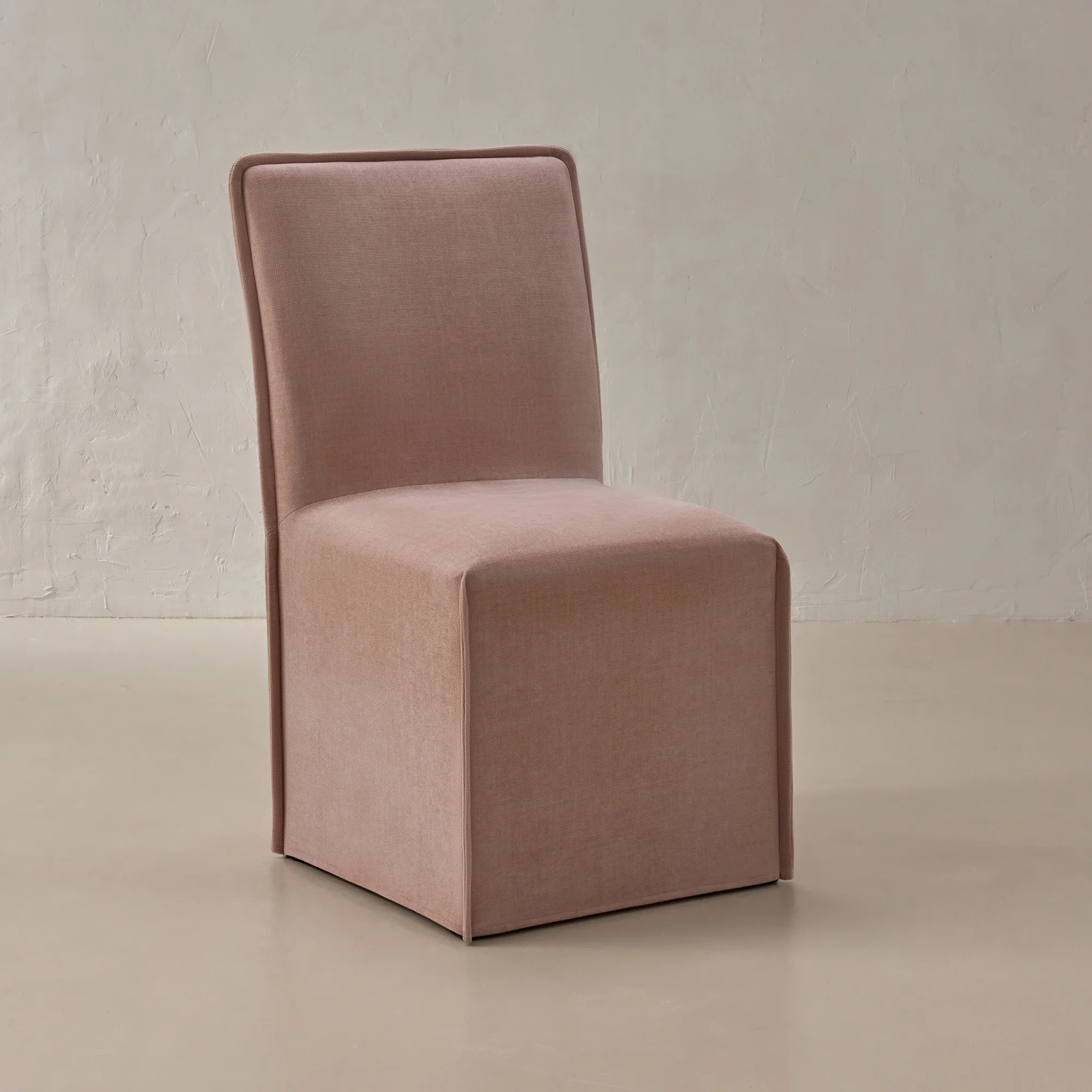 Slipcover Only - Washable Upholstered Dining Chair | 19โ Back Height in Sakura