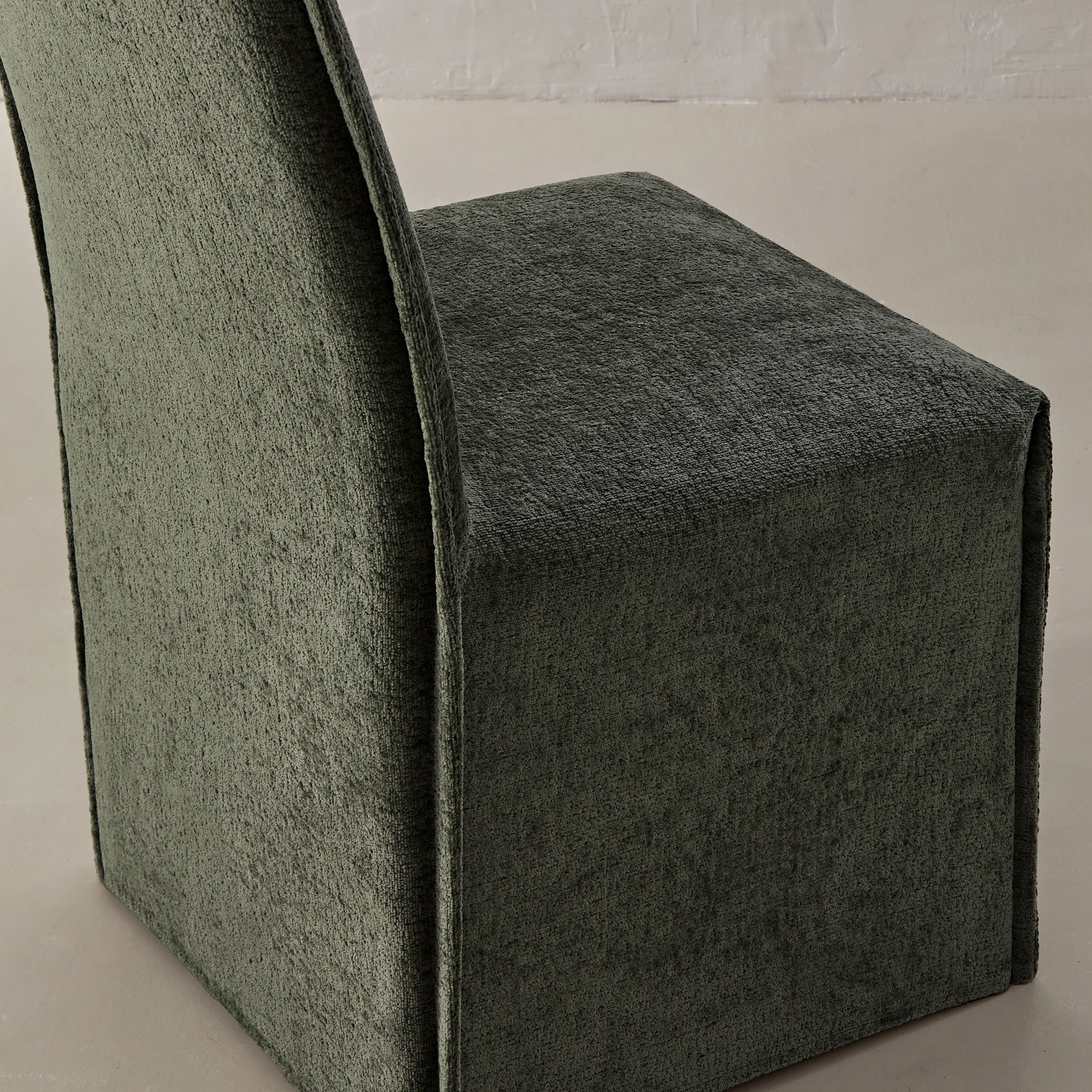 Slipcover Only - Washable Upholstered Dining Chair | 19โ Back Height in Willow - Image 5