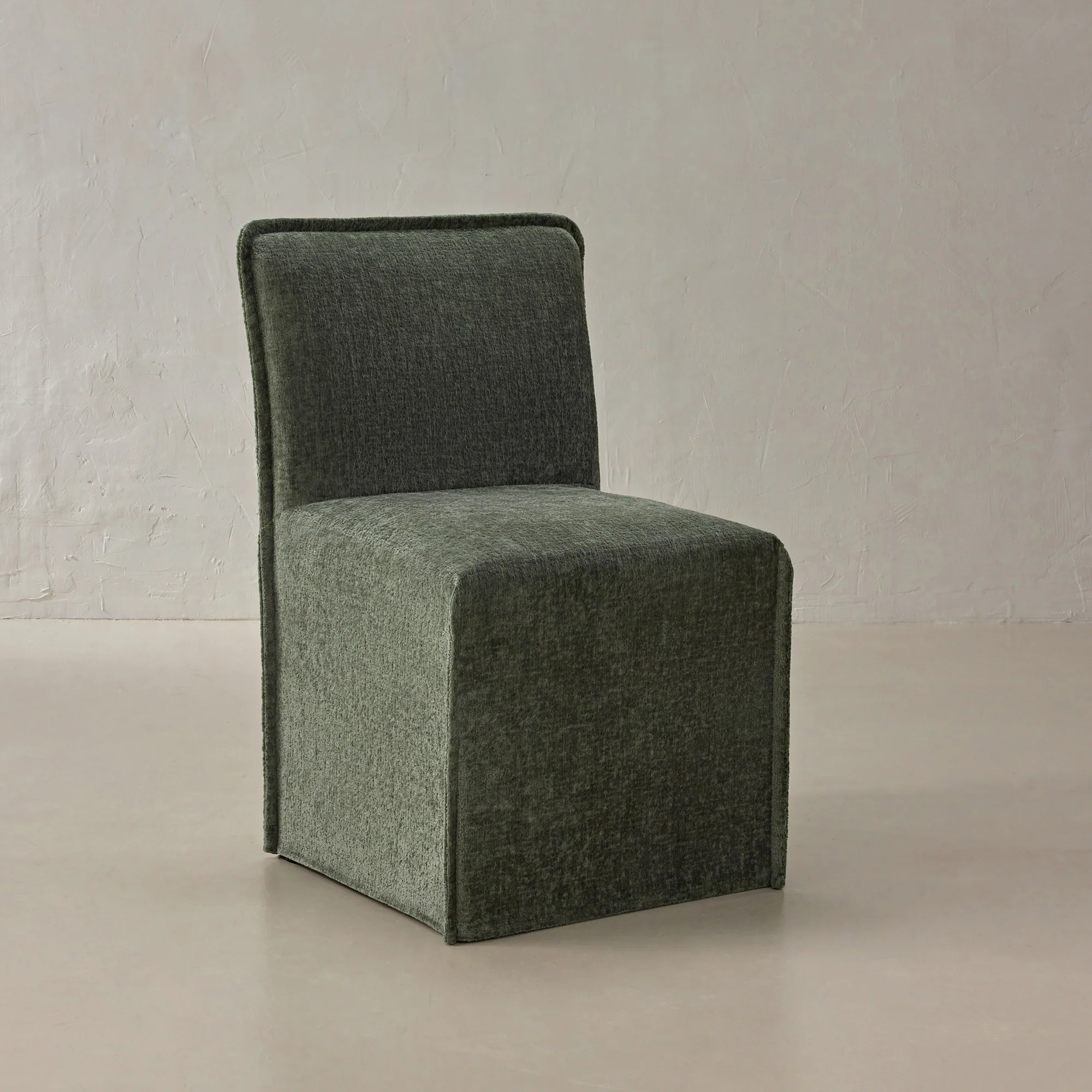 Washable Upholstered Dining Chair | 15β Back Height in Willow
